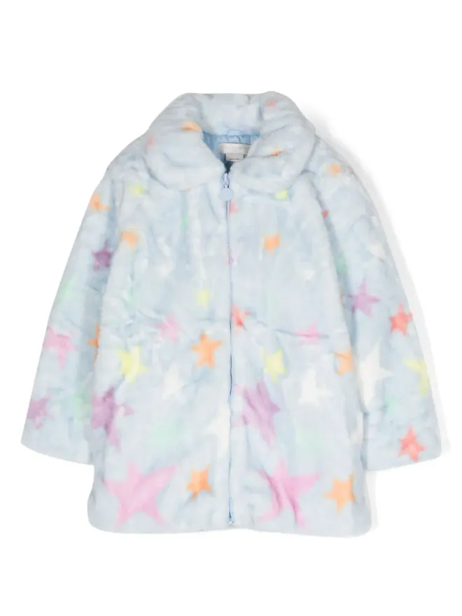 Stella McCartney Kids Stella McCartney Kids 星柄シェアリングジャケットの商品画像