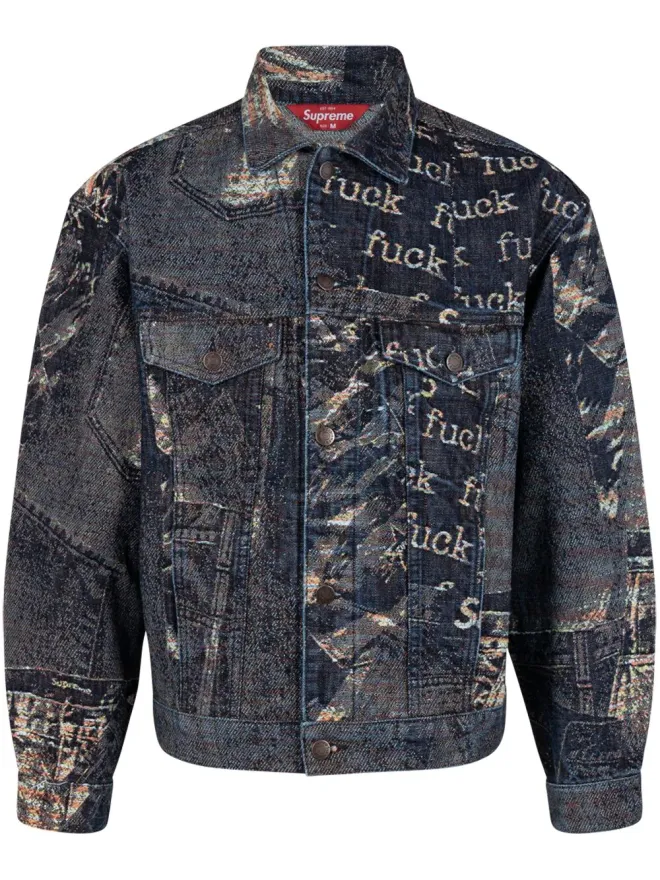 Supreme Supreme アーカイブ デニム ジャカード トラッカー ジャケットの商品画像