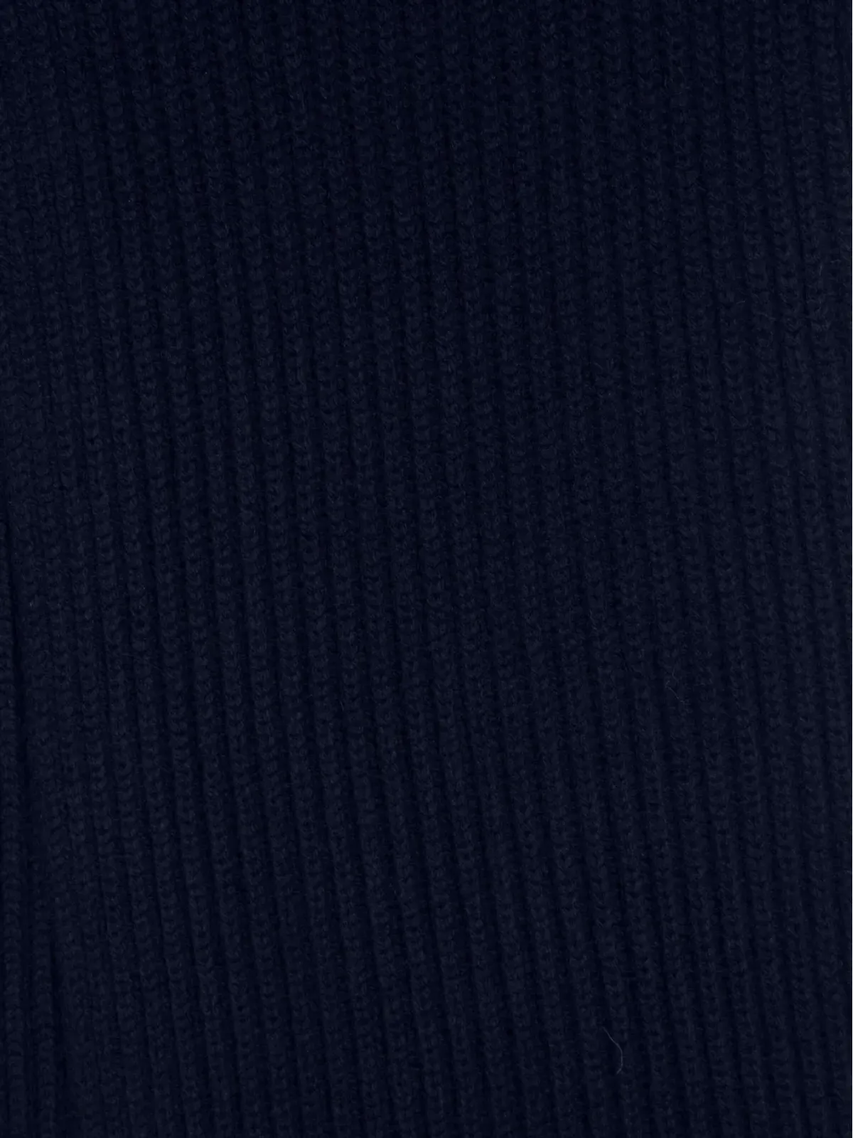 Kenzo ロゴパッチ付きリブ編みスカーフ - 画像2