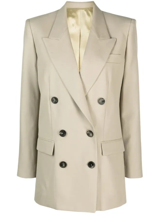 Isabel Marant ISABEL MARANT Nevimea ダブルブレストブレザーの商品画像