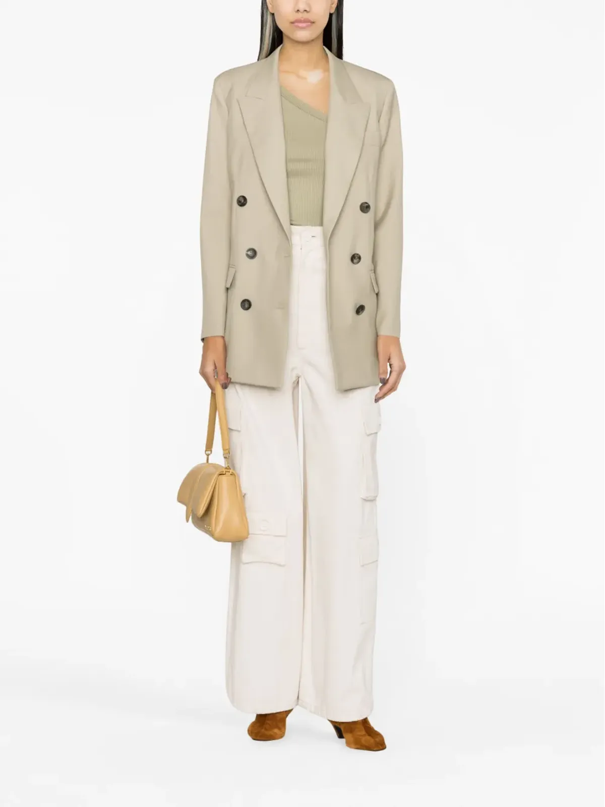 ISABEL MARANT Nevimea ダブルブレストブレザー - 画像2