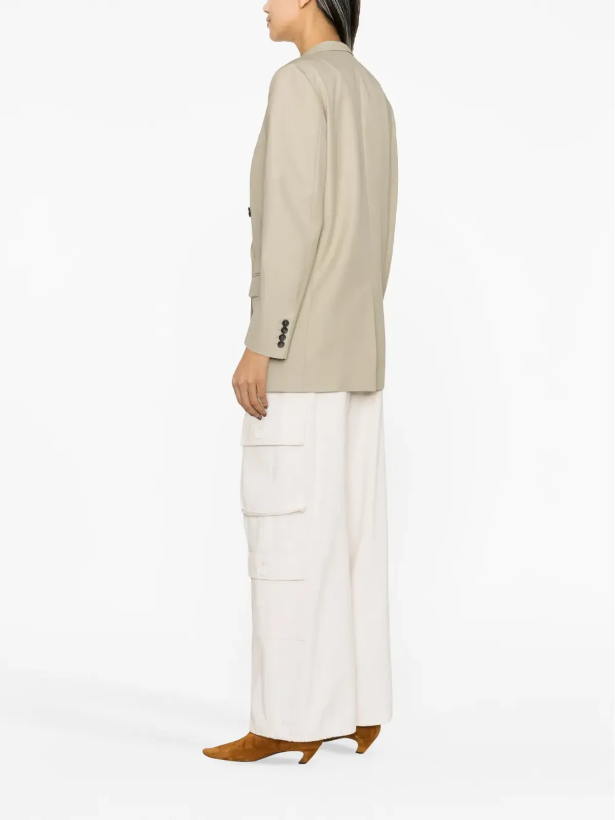 ISABEL MARANT Nevimea ダブルブレストブレザー - 画像3