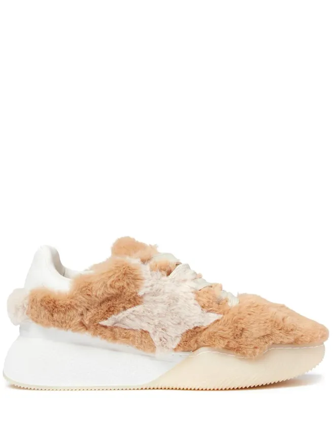 Stella McCartney Stella McCartney ループ フリース風テクスチャー スニーカーの商品画像
