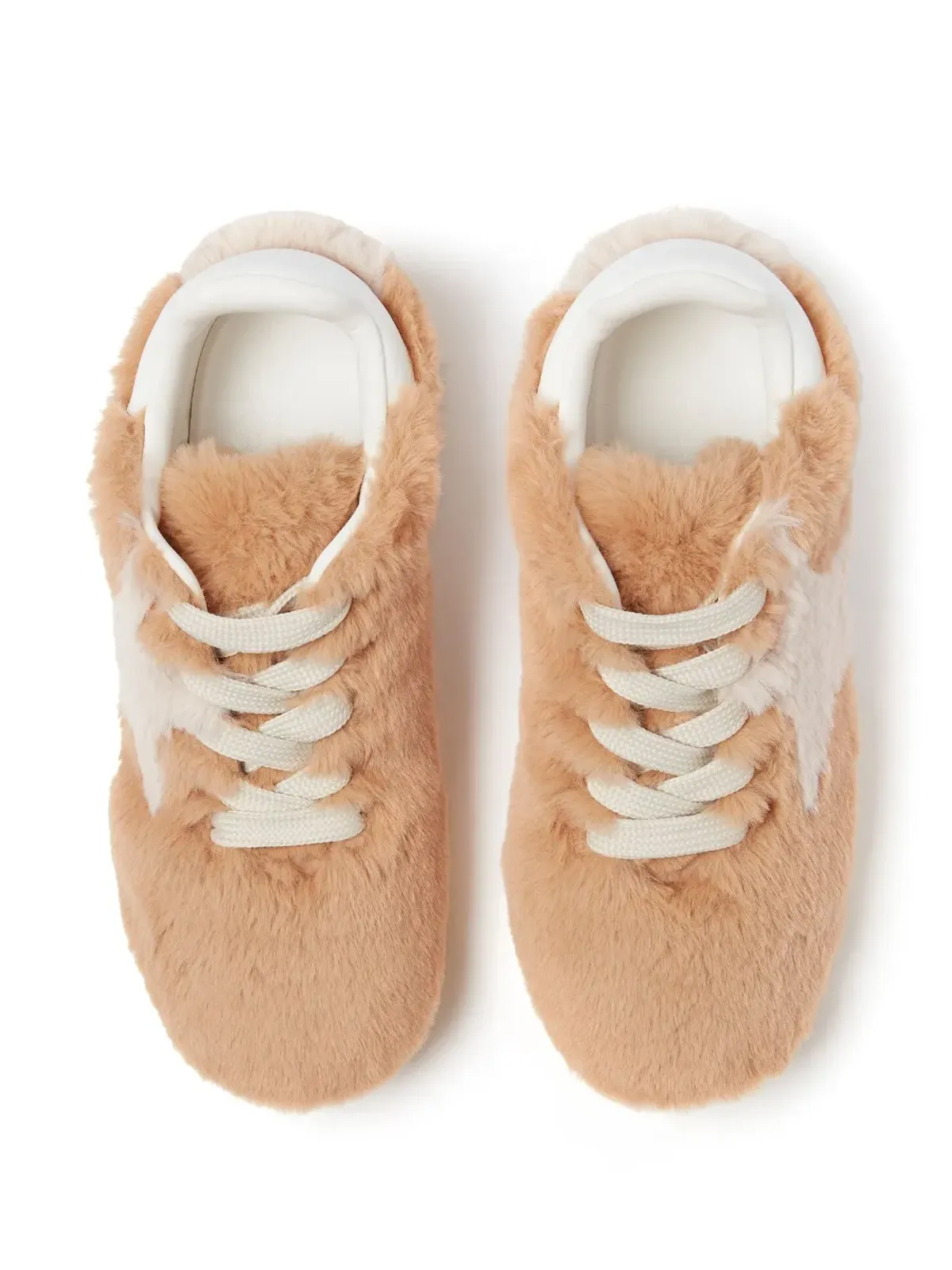 Stella McCartney ループ フリース風テクスチャー スニーカー - 画像4