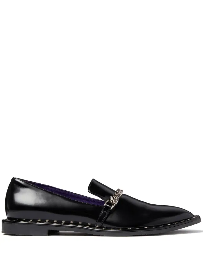 Stella McCartney Stella McCartney ファラベラ チェーンリンクディテール ローファーの商品画像