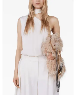 Stella McCartney ネックストラップ付きワンショルダーブラウス - サムネイル4