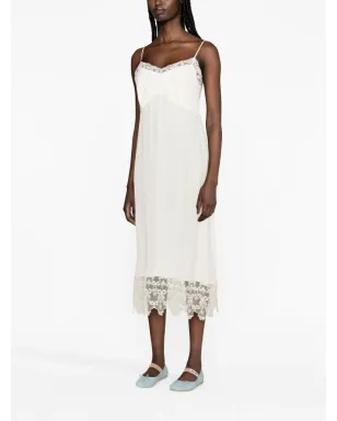 Simone Rocha レーストリム ミディドレス - サムネイル2