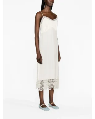 Simone Rocha レーストリム ミディドレス - サムネイル4
