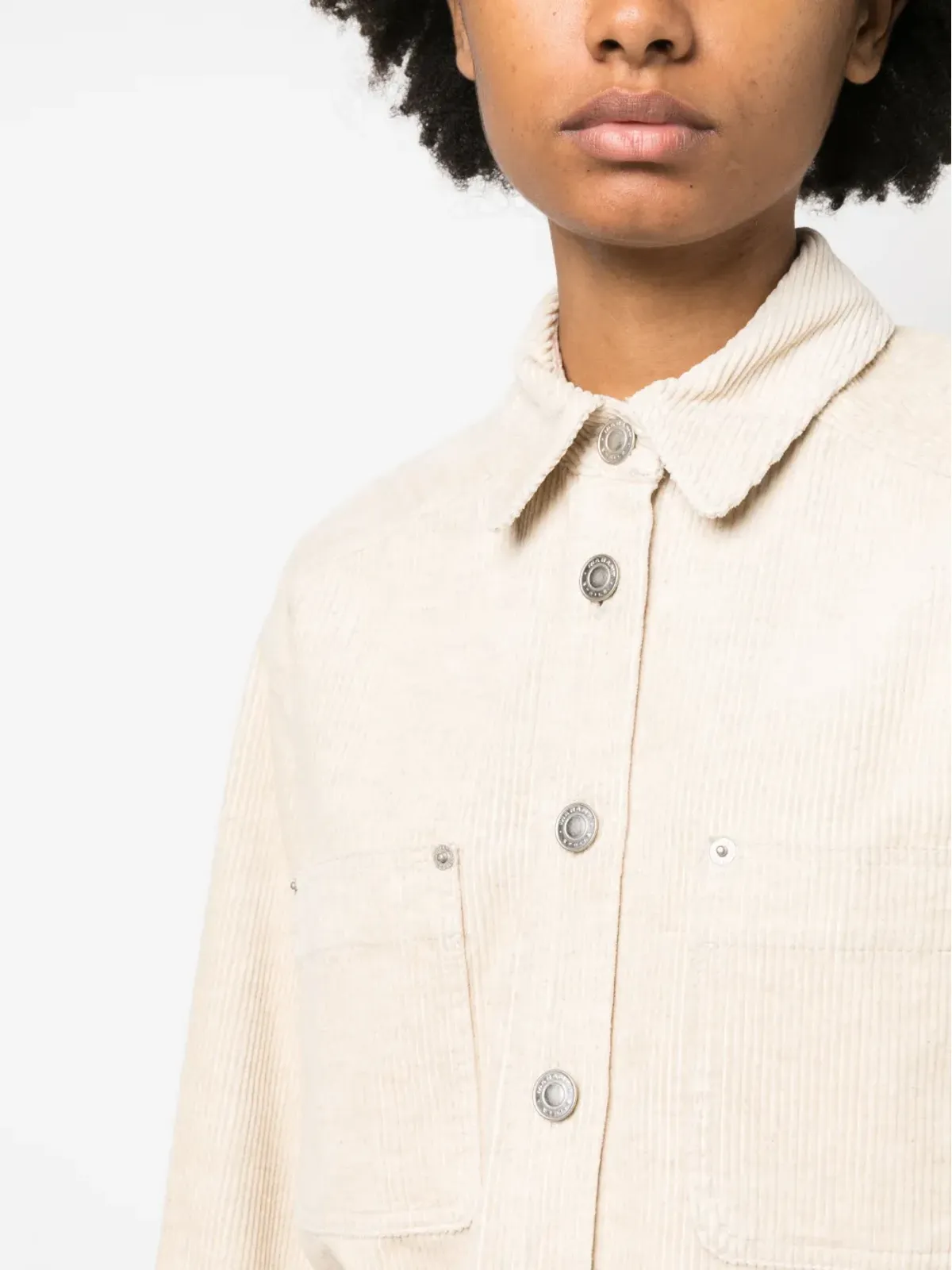MARANT ÉTOILE ランダル コットンシャツ - 画像5