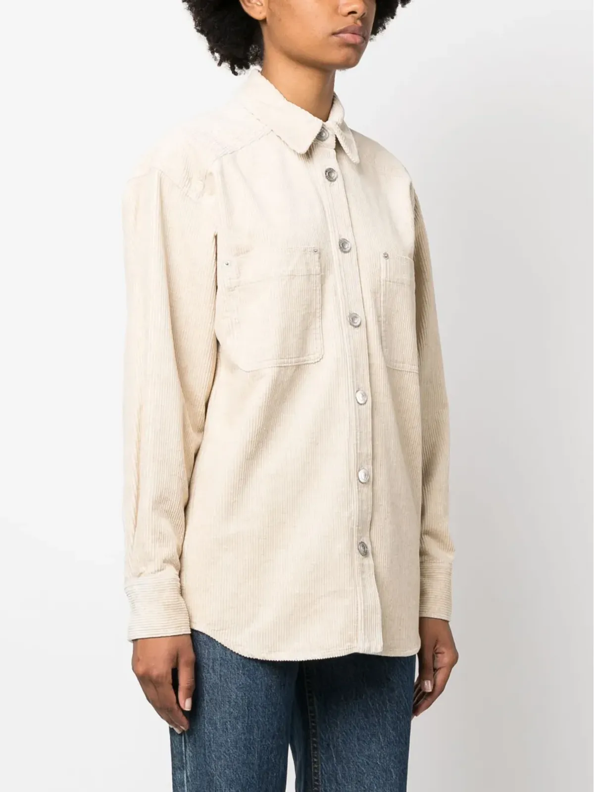 MARANT ÉTOILE ランダル コットンシャツ - 画像3