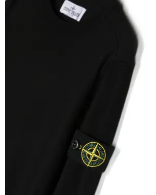 Stone Island Junior コンパスモチーフ クルーネック ジャンパー - サムネイル3