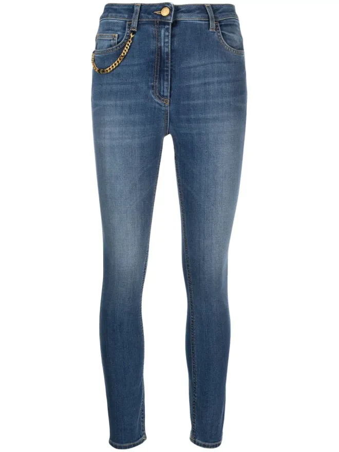 Elisabetta Franchi Elisabetta Franchi ミッドライズ・スキニー・ジーンズの商品画像
