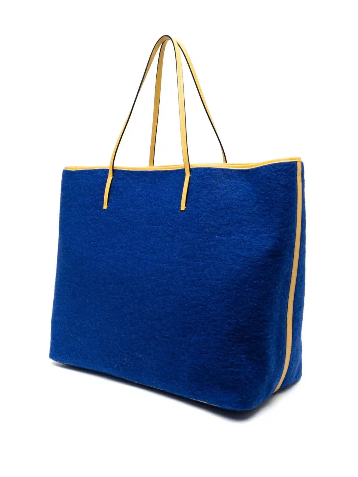 Marni フェルテッドリバーシブル トートバッグ ブルー - 画像3