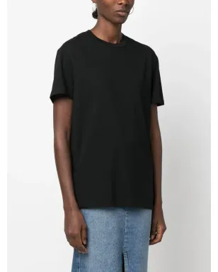 WARDROBE.NYC クルーネック コットン Tシャツ - ブラック - サムネイル3