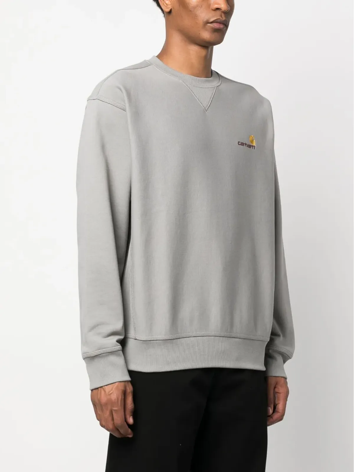 Carhartt WIP ロゴ刺繍入り コットン スウェットシャツ - 画像3