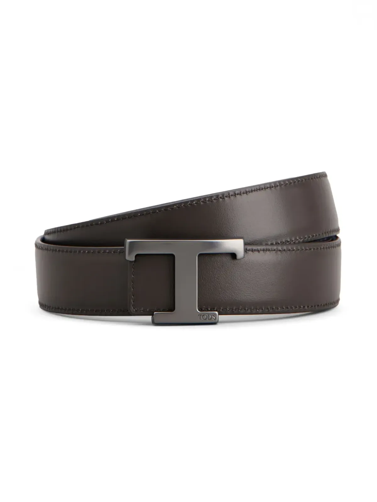 Tod's New T レザー リバーシブル ベルト - 画像3