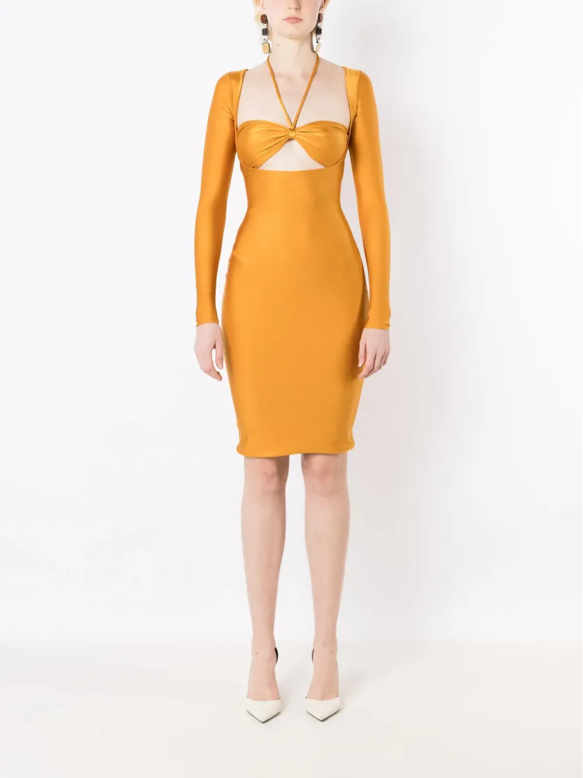 Lethicia Bronstein Marylin cut-out bodycon dress - 画像2