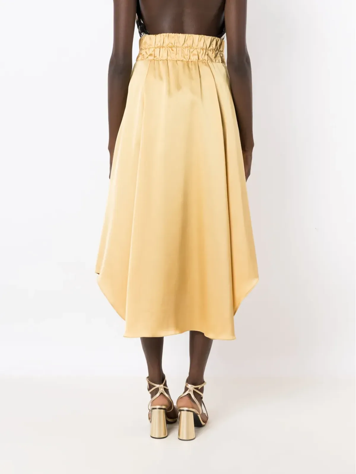 Lethicia Bronstein Bardot midi skirt - Yellow - 画像4