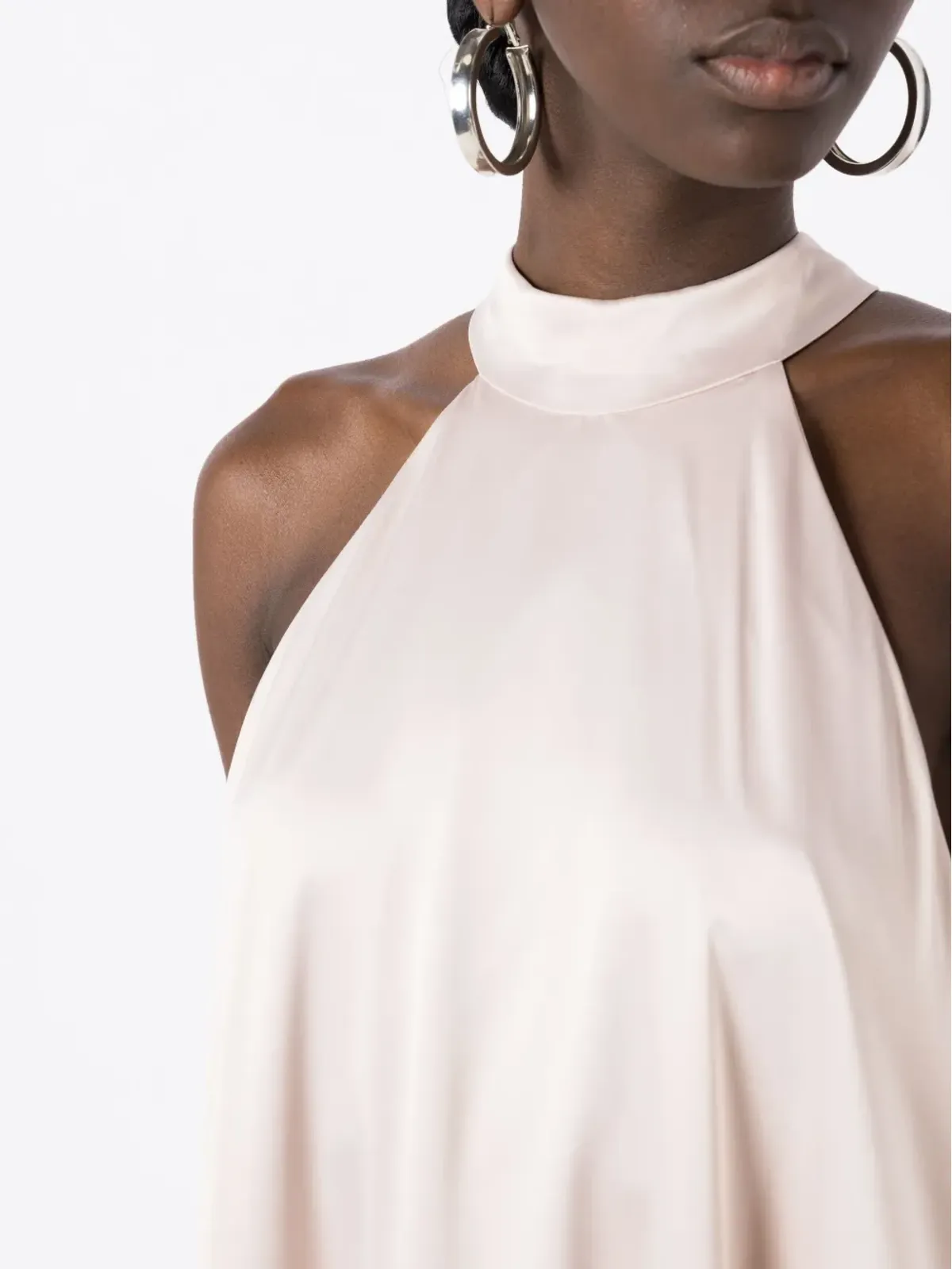 Lethicia Bronstein Bly サテンマキシドレス - ピンク - 画像5