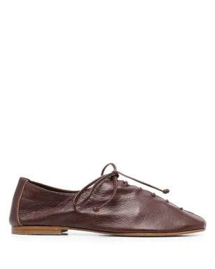 Hereu Plegada leather Derby shoes - Brown - サムネイル1