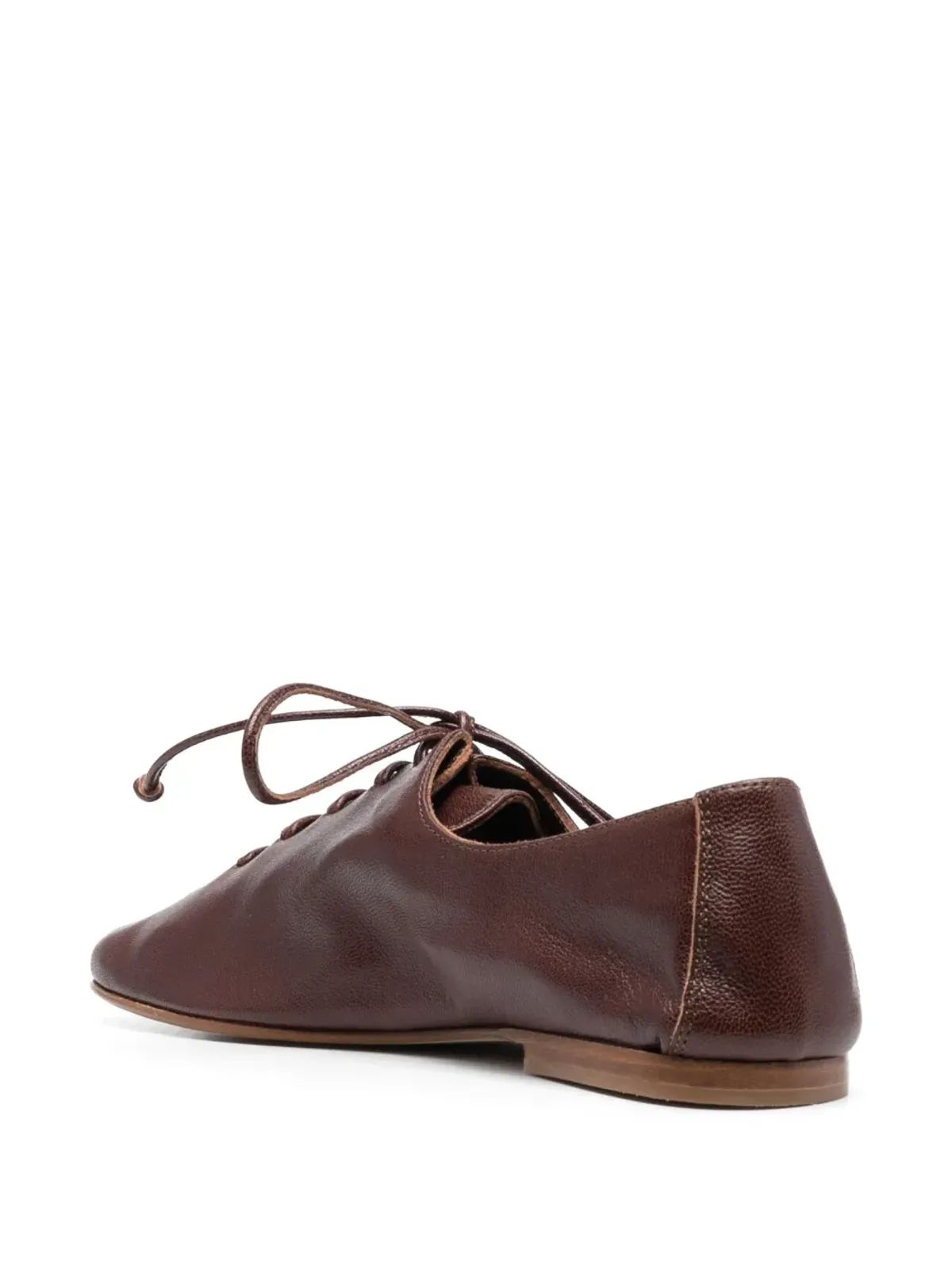 Hereu Plegada leather Derby shoes - Brown - 画像3