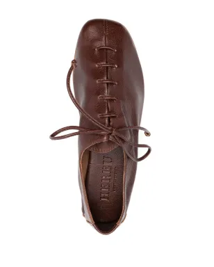 Hereu Plegada leather Derby shoes - Brown - サムネイル4