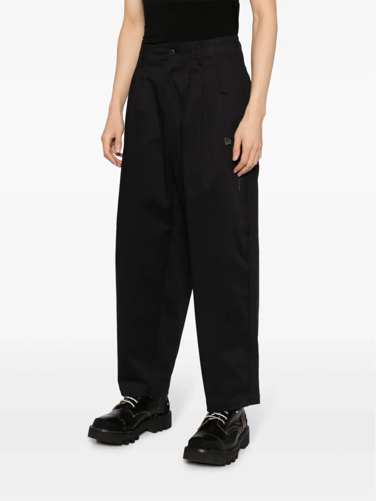 Yohji Yamamoto x New Era プリーツディテールパンツ - 画像3