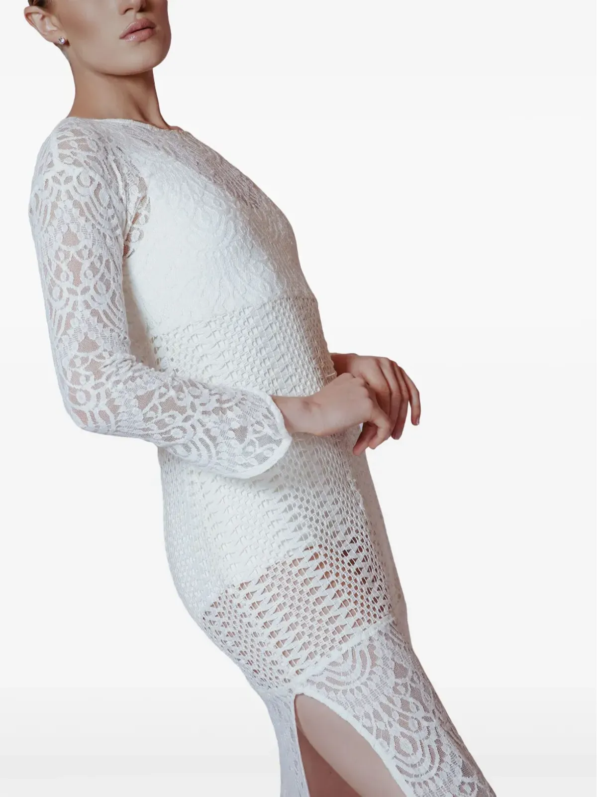 Lethicia Bronstein Virgoドレス - White - 画像3