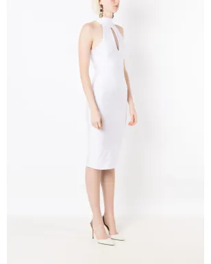 Lethicia Bronstein オードリー カットアウト ミディドレス - サムネイル3