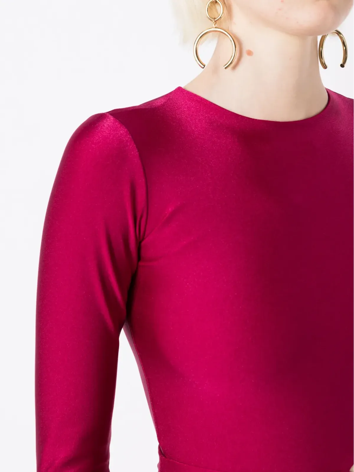 Lethicia Bronstein ソフィア カットアウト ミディドレス - 画像5