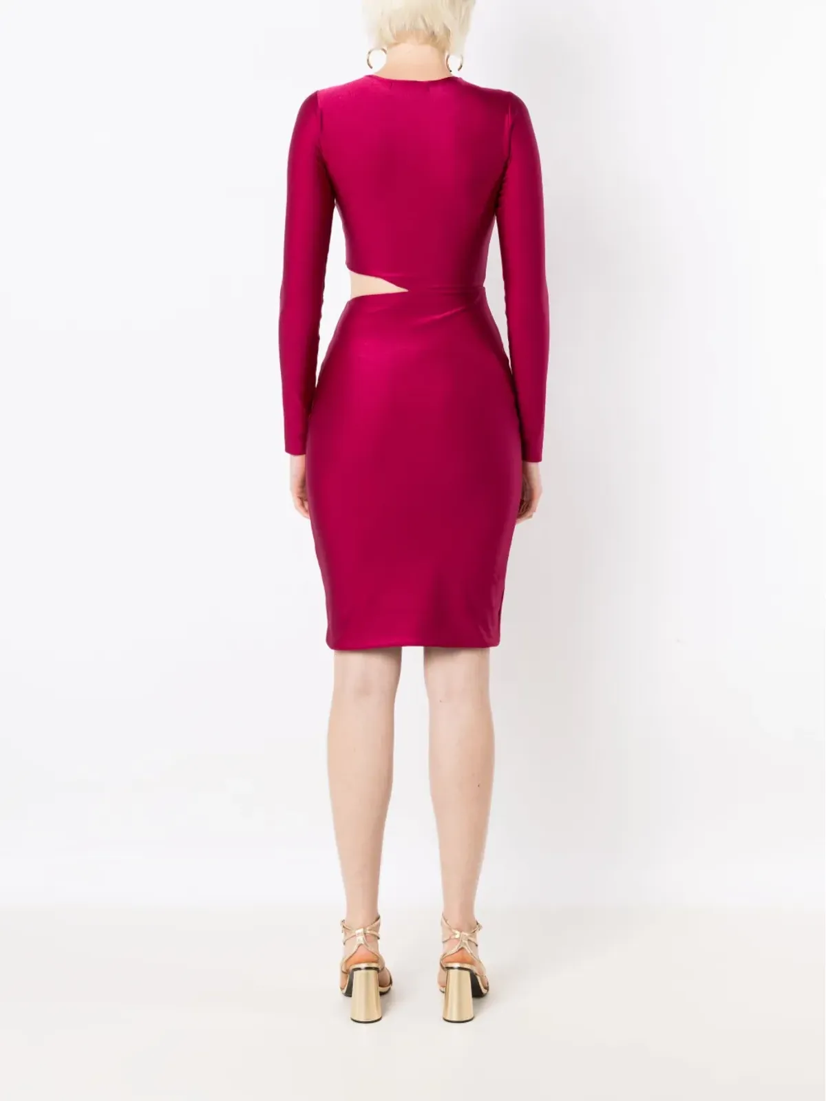 Lethicia Bronstein ソフィア カットアウト ミディドレス - 画像4
