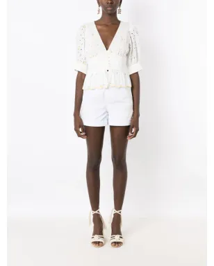 Lethicia Bronstein Margarida broderie blouse - サムネイル2