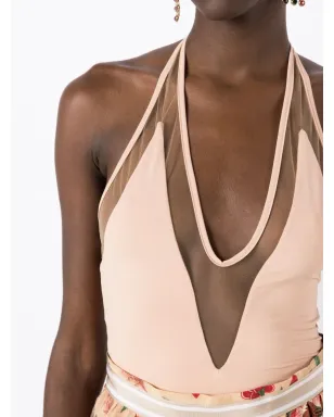 Lethicia Bronstein レオナ 半透明パネルトップス - サムネイル5