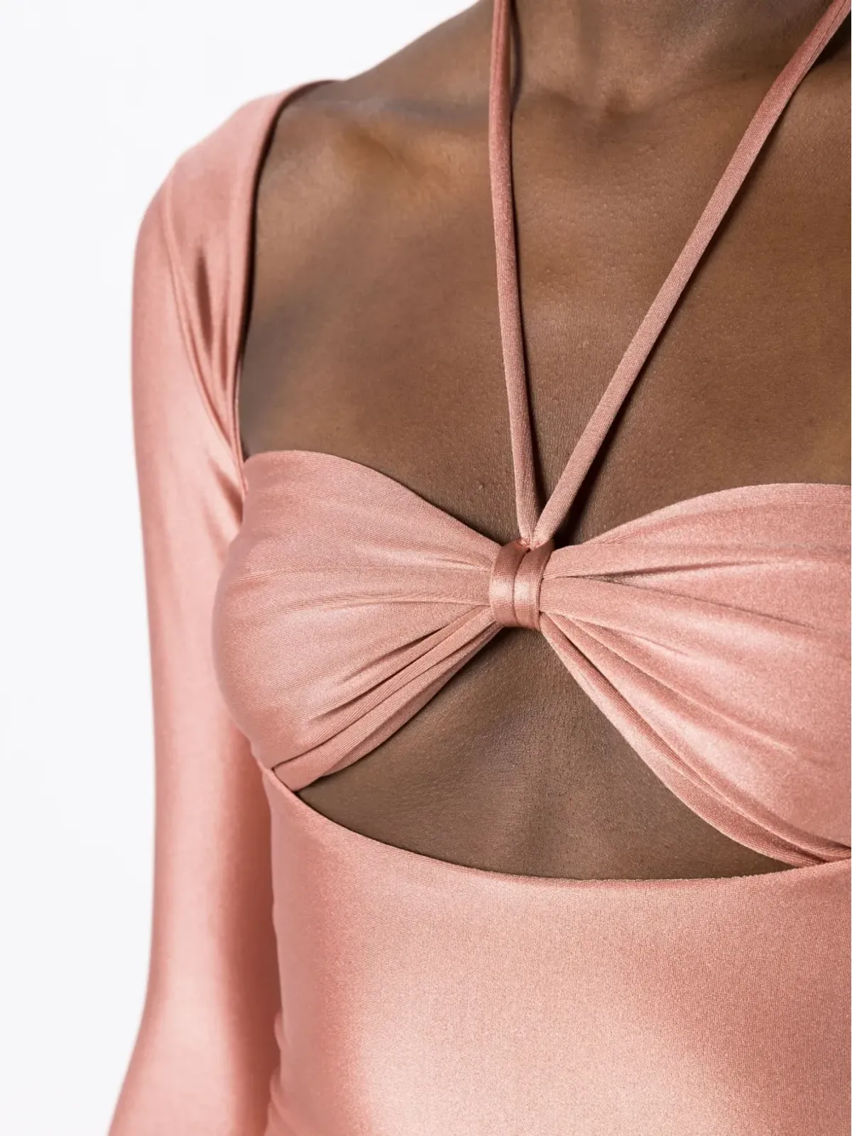 Lethicia Bronstein Marylinカットアウトミディドレス - 画像5