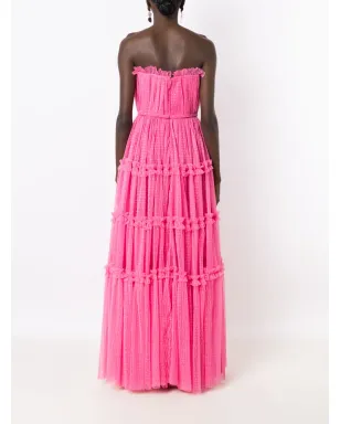 Lethicia Bronstein ポルカドット柄ビスチェドレス - サムネイル4