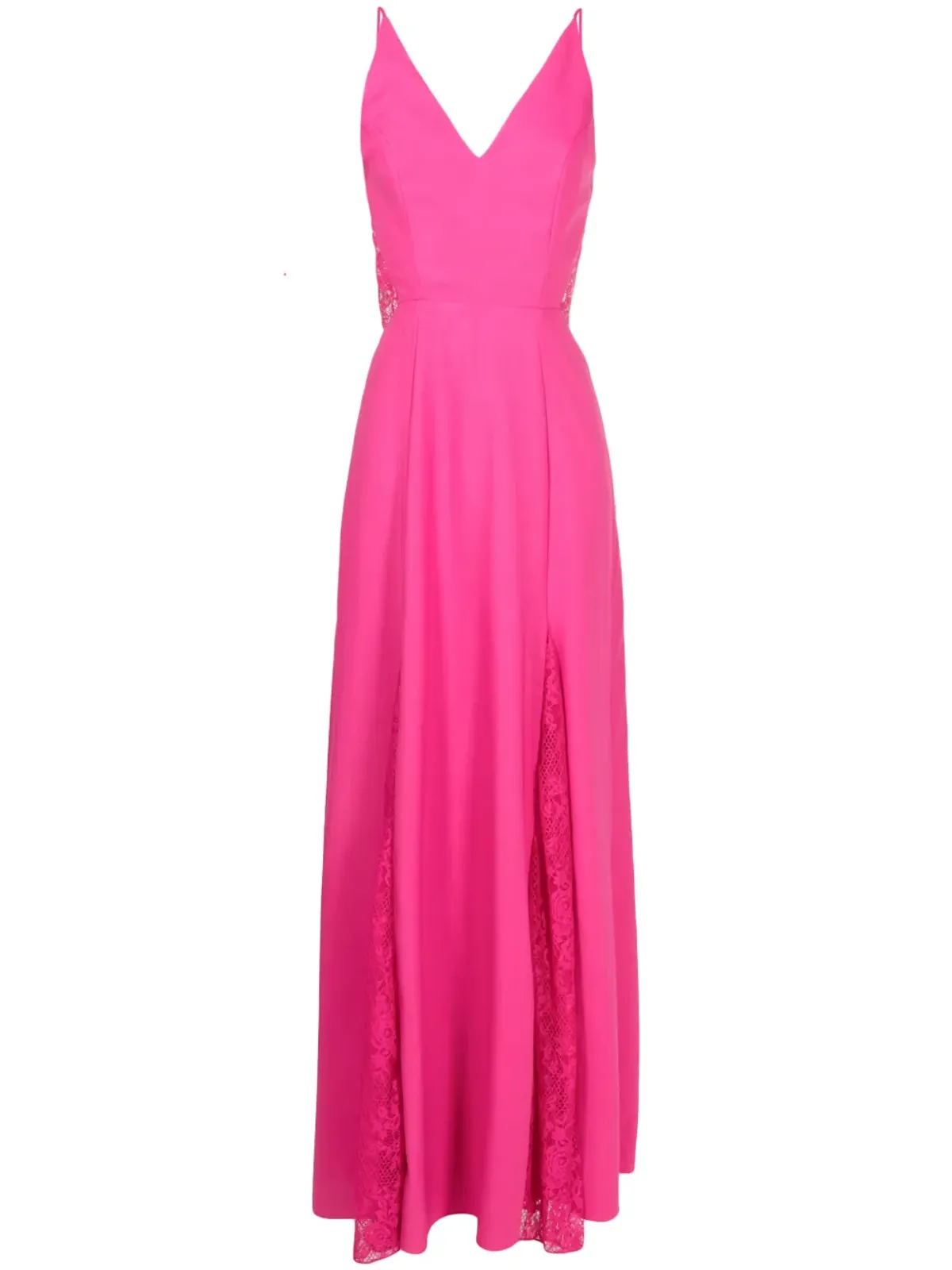 Lethicia Bronstein Georgia lace-detail maxi dress - Pink - 画像1