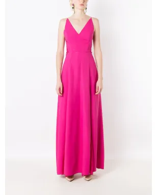 Lethicia Bronstein Georgia lace-detail maxi dress - Pink - サムネイル2