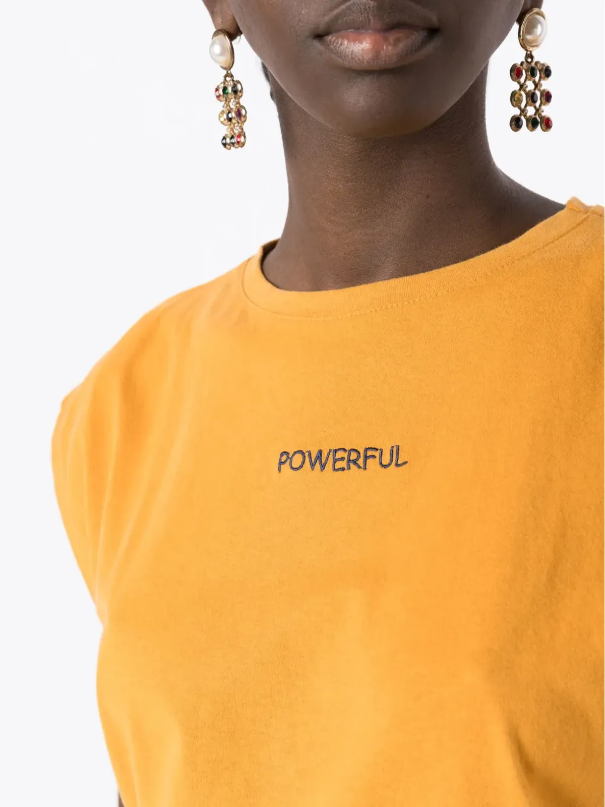 Lethicia Bronstein Ayla パワフル Tシャツ - 画像5