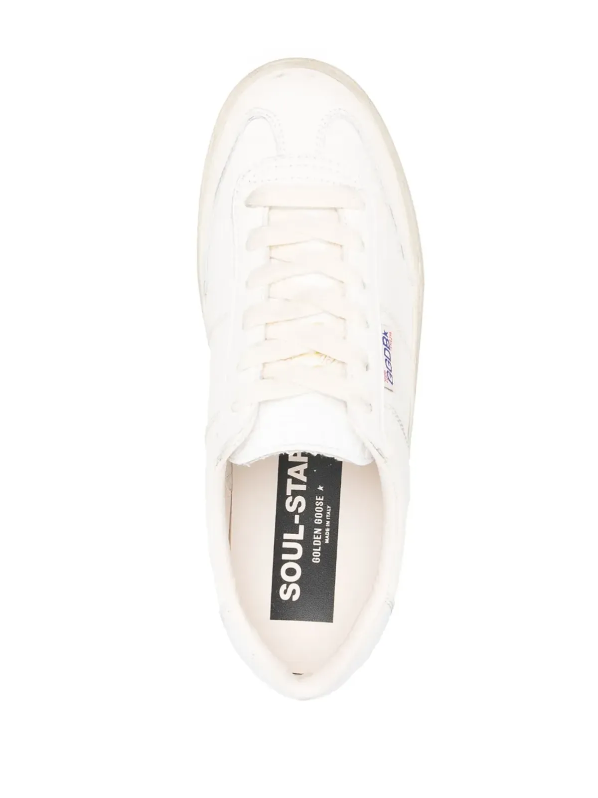 Golden Goose ダメージ加工レザー スニーカー - 画像4