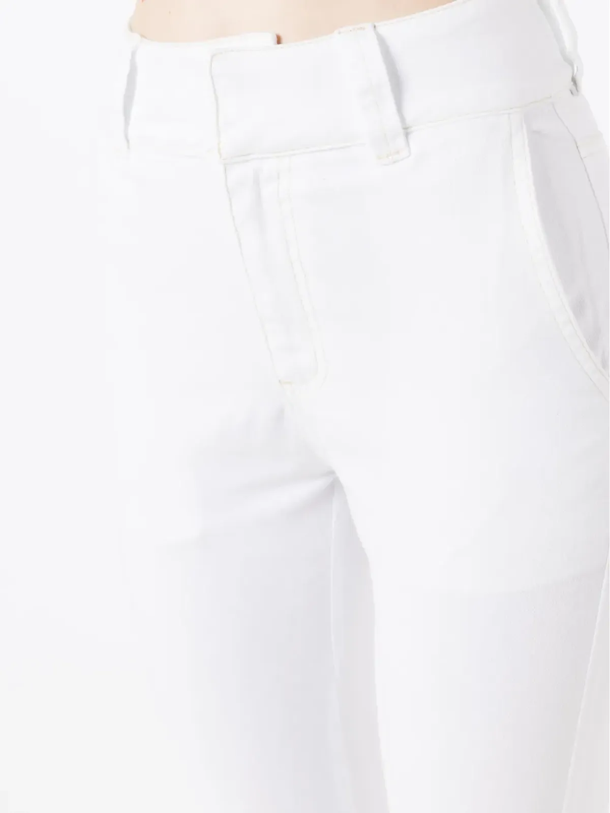 Lethicia Bronstein Amanda skinny-cut trousers - White - 画像5