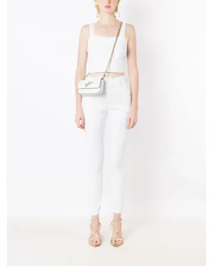 Lethicia Bronstein Amanda skinny-cut trousers - White - サムネイル2