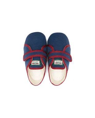Gucci Kids テニス 1977 キャンバス プリウォーカー ブルー - サムネイル3