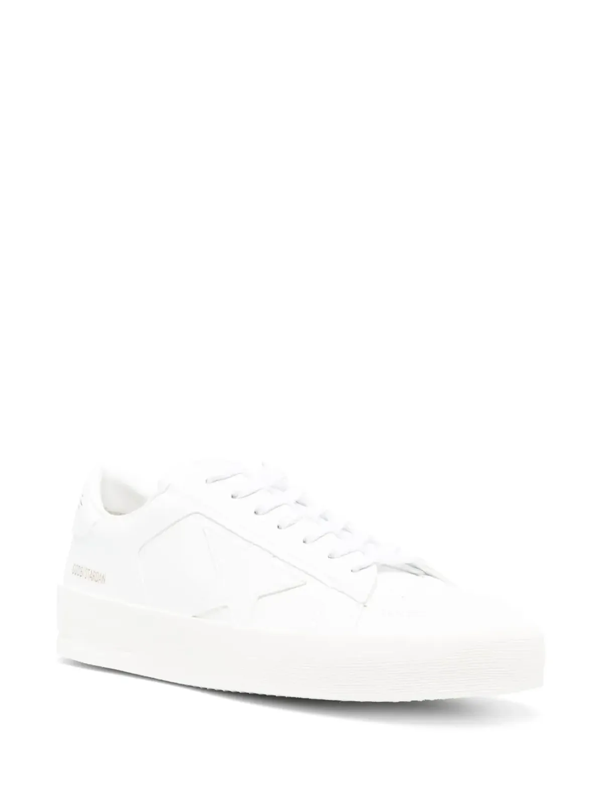 Golden Goose Stardan ロゴプリント スニーカー（ホワイト） - 画像2