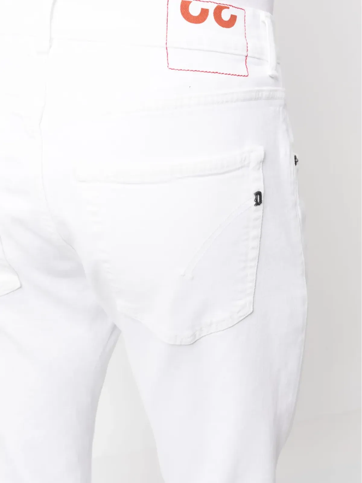 DONDUP ロゴプレート テーパードジーンズ - White - 画像5