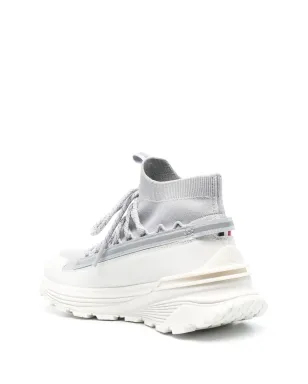 Moncler Monte runner lace-up sneakers - Silver - サムネイル3