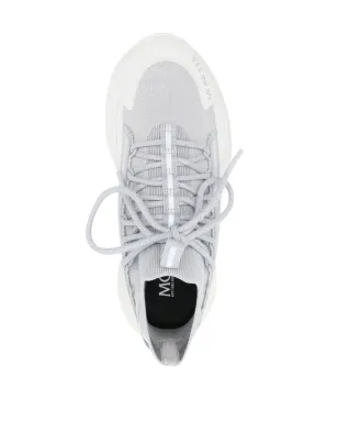 Moncler Monte runner lace-up sneakers - Silver - サムネイル4