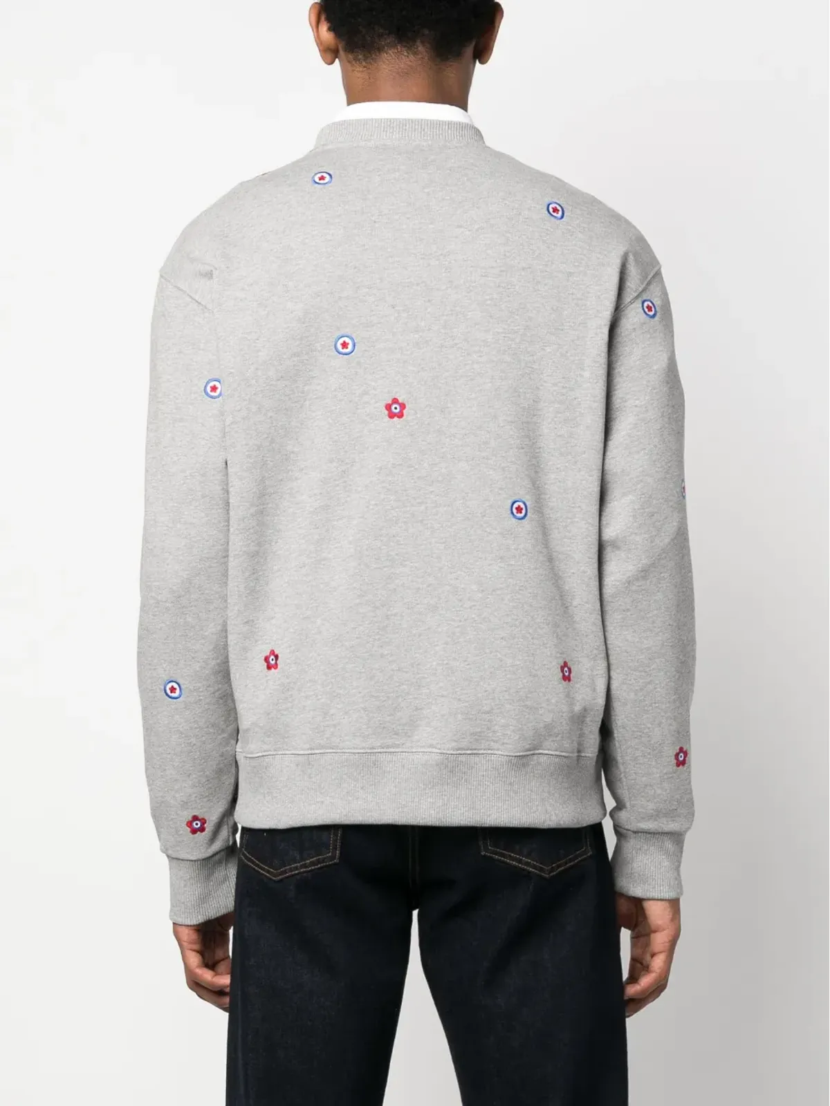 Kenzo 花柄刺繍入りコットン スウェットシャツ - 画像4