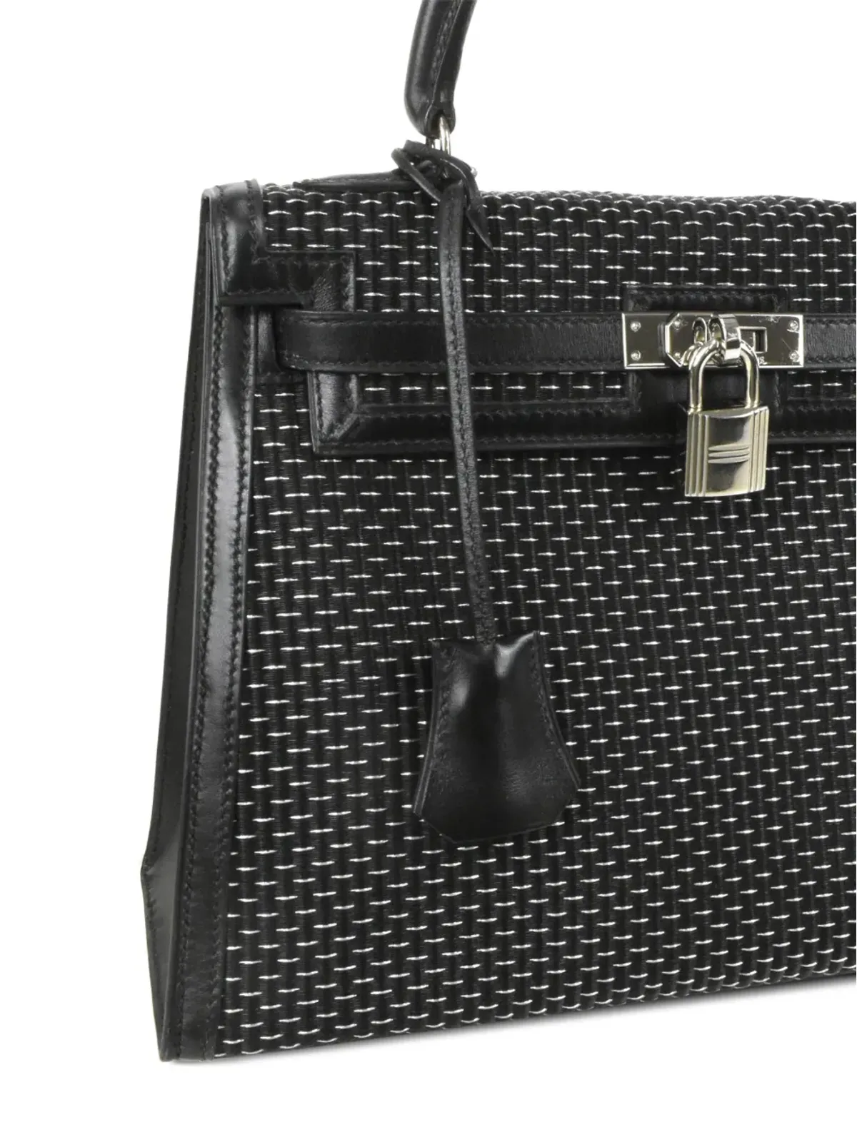 Hermès Pre-Owned Kelly Sellier two-way handbag - Black - 画像3