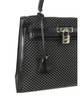 Hermès Pre-Owned Kelly Sellier two-way handbag - Black - サムネイル3