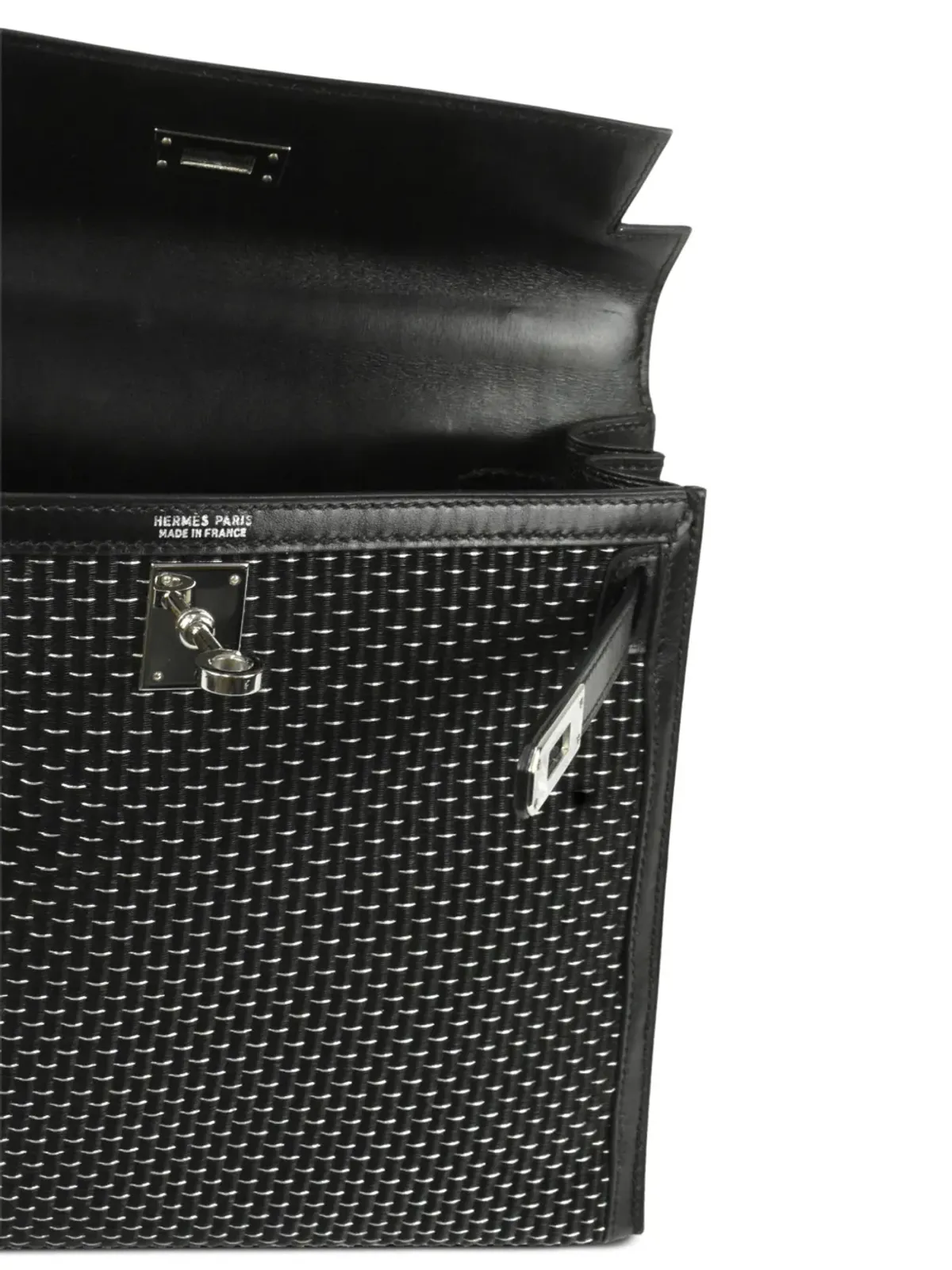Hermès Pre-Owned Kelly Sellier two-way handbag - Black - 画像4